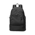 Expandable Gym Fitness Backpack with Shoes Pocket Outdoor Travel Sports Commuting Bag Leisure Business Trip Laptop Schoolbag