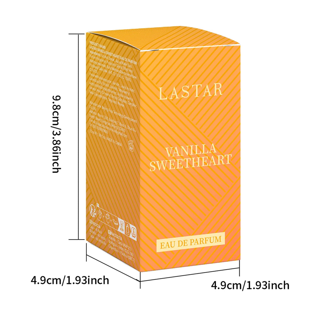 LASTAR Vanilla Sweetheart – Eau de Parfum 50 ml | Fragrance Vanillée Douce Femme