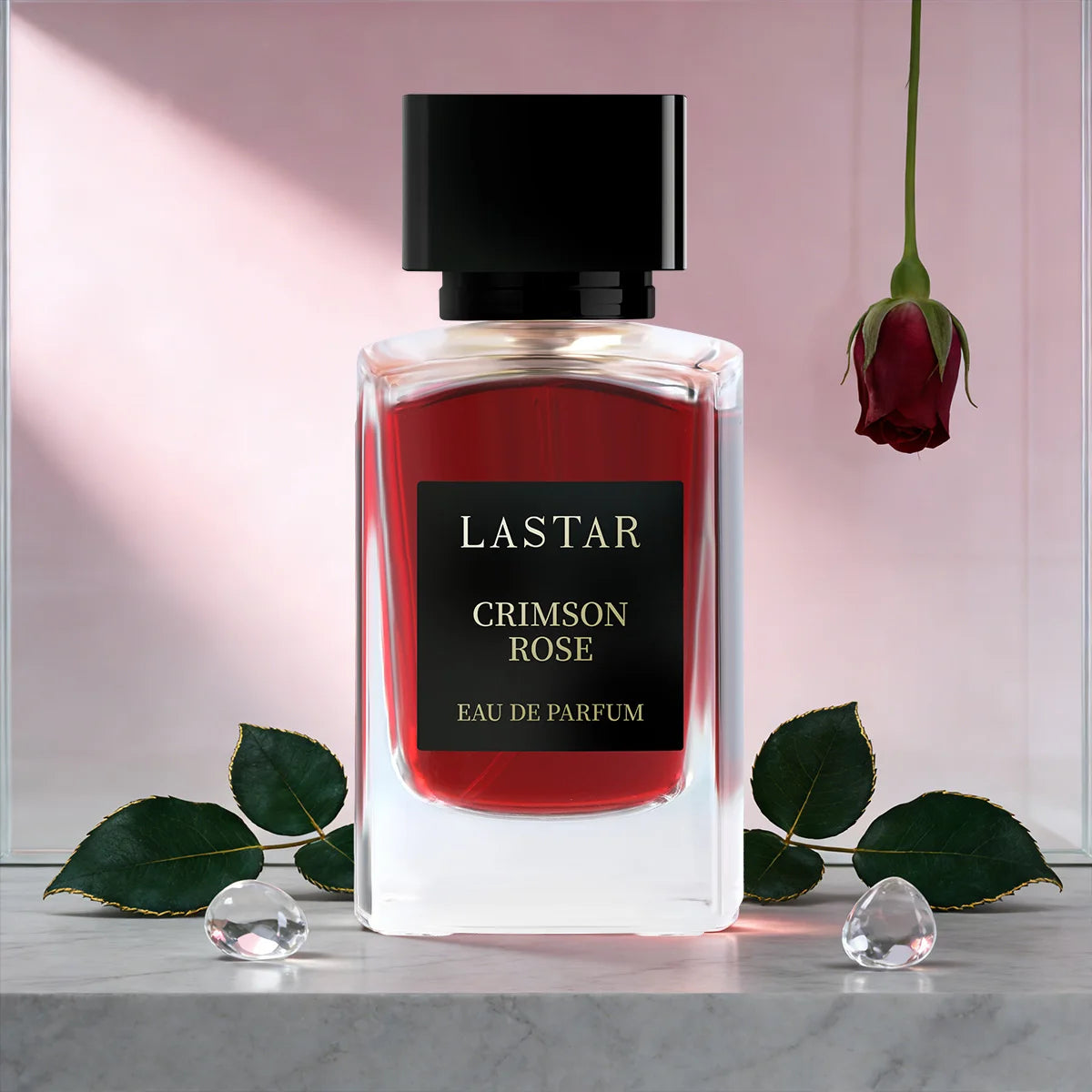 LASTAR Crimson Rose – Eau de Parfum 50 ml | Fragrance Florale Femme