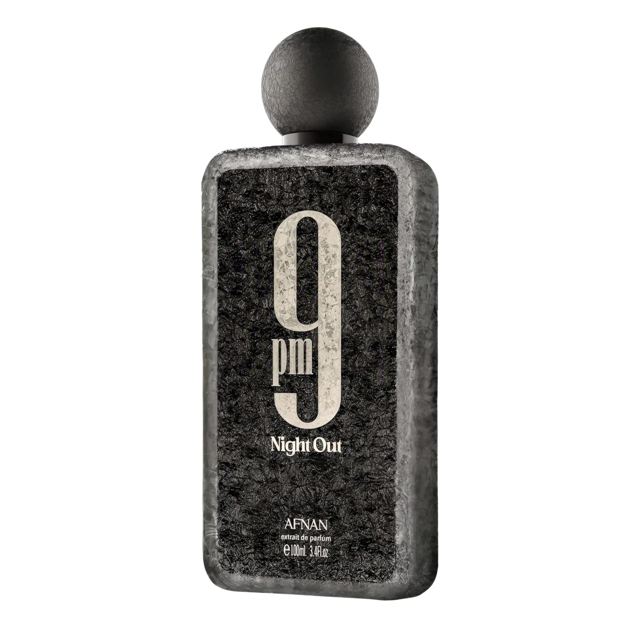 Afnan 9 PM Night Out – Extrait de Parfum 100 ml | Unisexe Chaud & Fruité