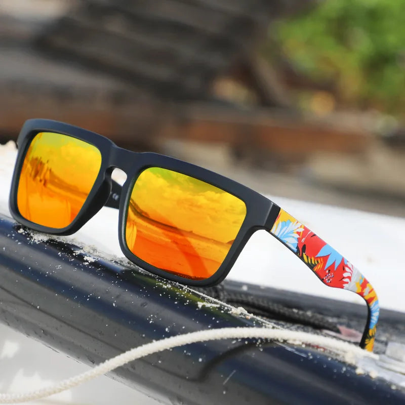 Lot de 2 Lunettes de Soleil Sport Carrées VEGUEROS – UV400 Mixte