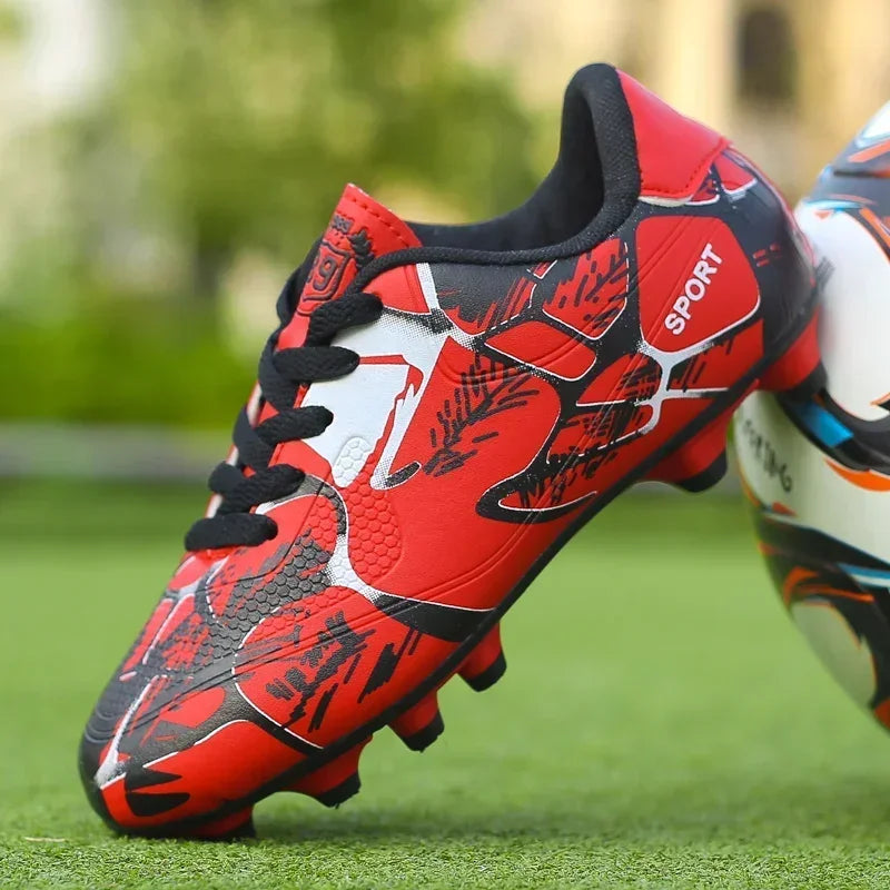 Chaussures de Football Professionnelles – Légères & Antidérapantes | FG & TF | Homme & Enfant