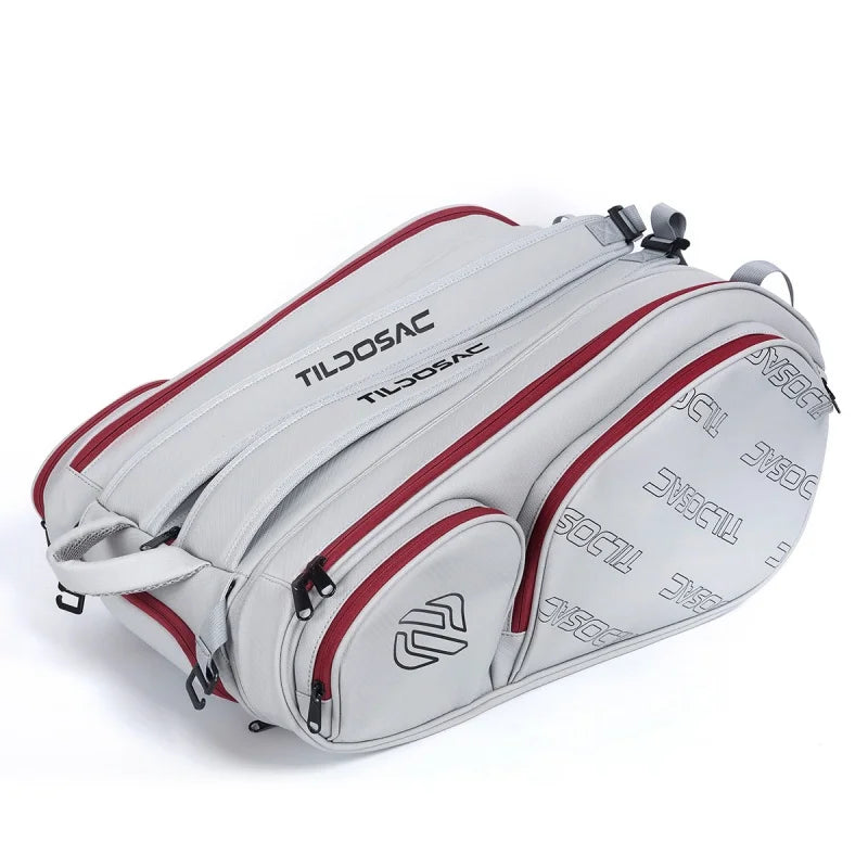 Detachable Pickleball Padel Bag Men Women Insulated Shoes Compartment Pickleball Paddles Racket Backpack Outdoor Gym Sport Bags