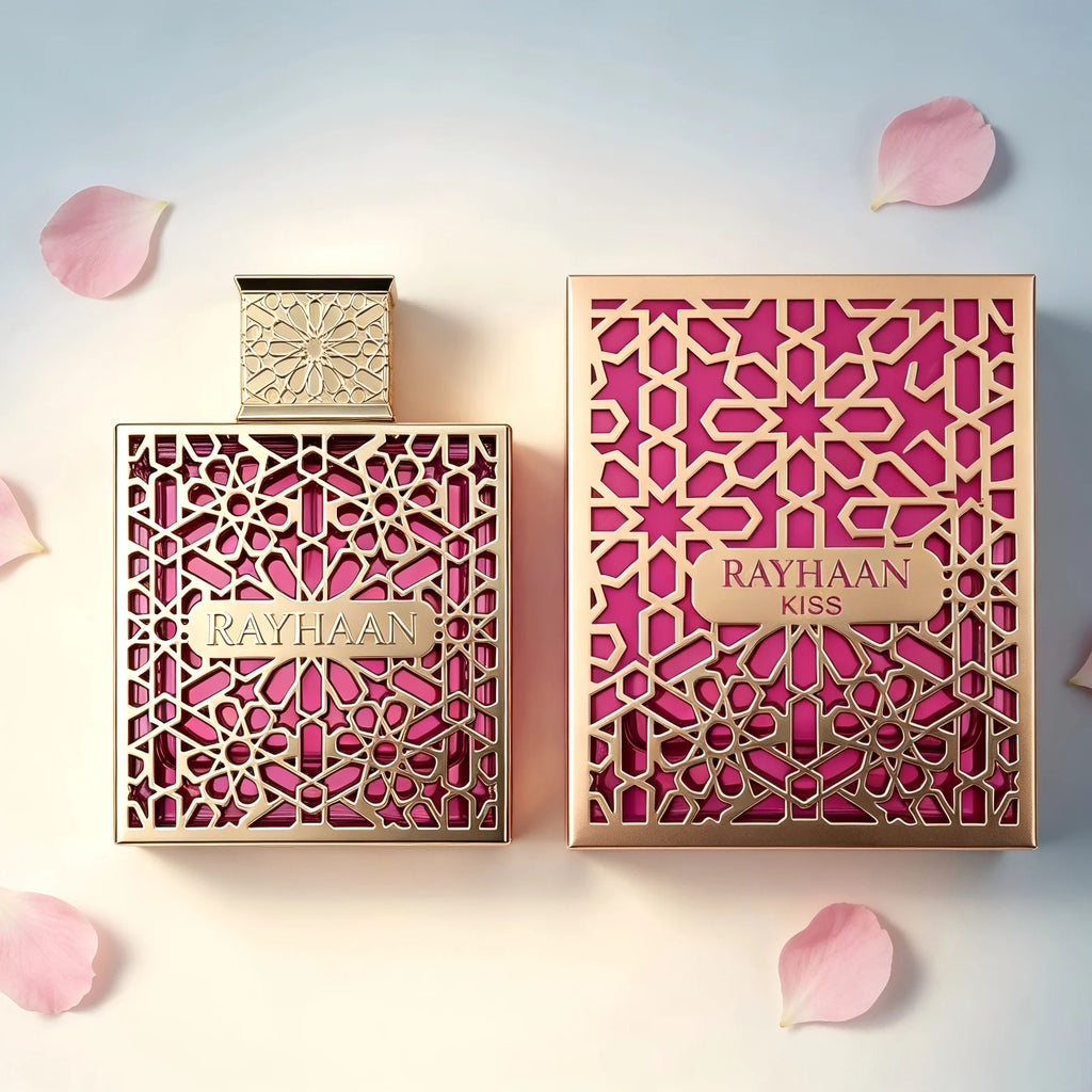 Rayhaan Kiss – Eau de Parfum 100 ml | Baies Douces & Vanille | Femme