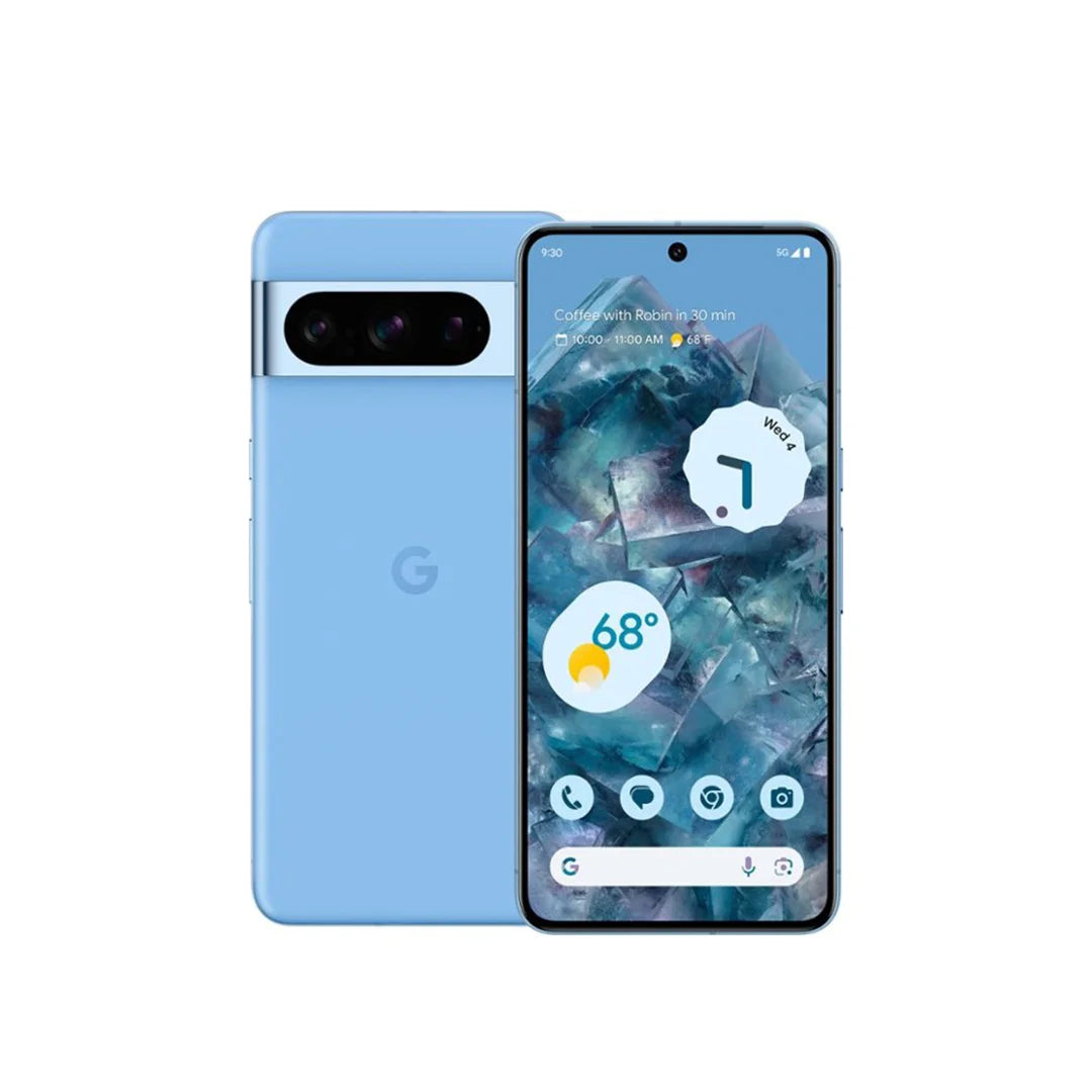 Google Pixel 8 Pro, Google Tensor G3, 6.7, 50 MP and 48 MP, OLED 120Hz, IP68/water resistant, 5050 mAh, 5G