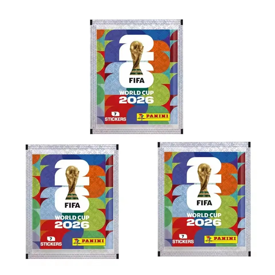 2026 World Cup Sticker Collection Blind Box Sticker Collection Pack & Album Soccer Memorabilia Set Football Souvenir Fan Gift