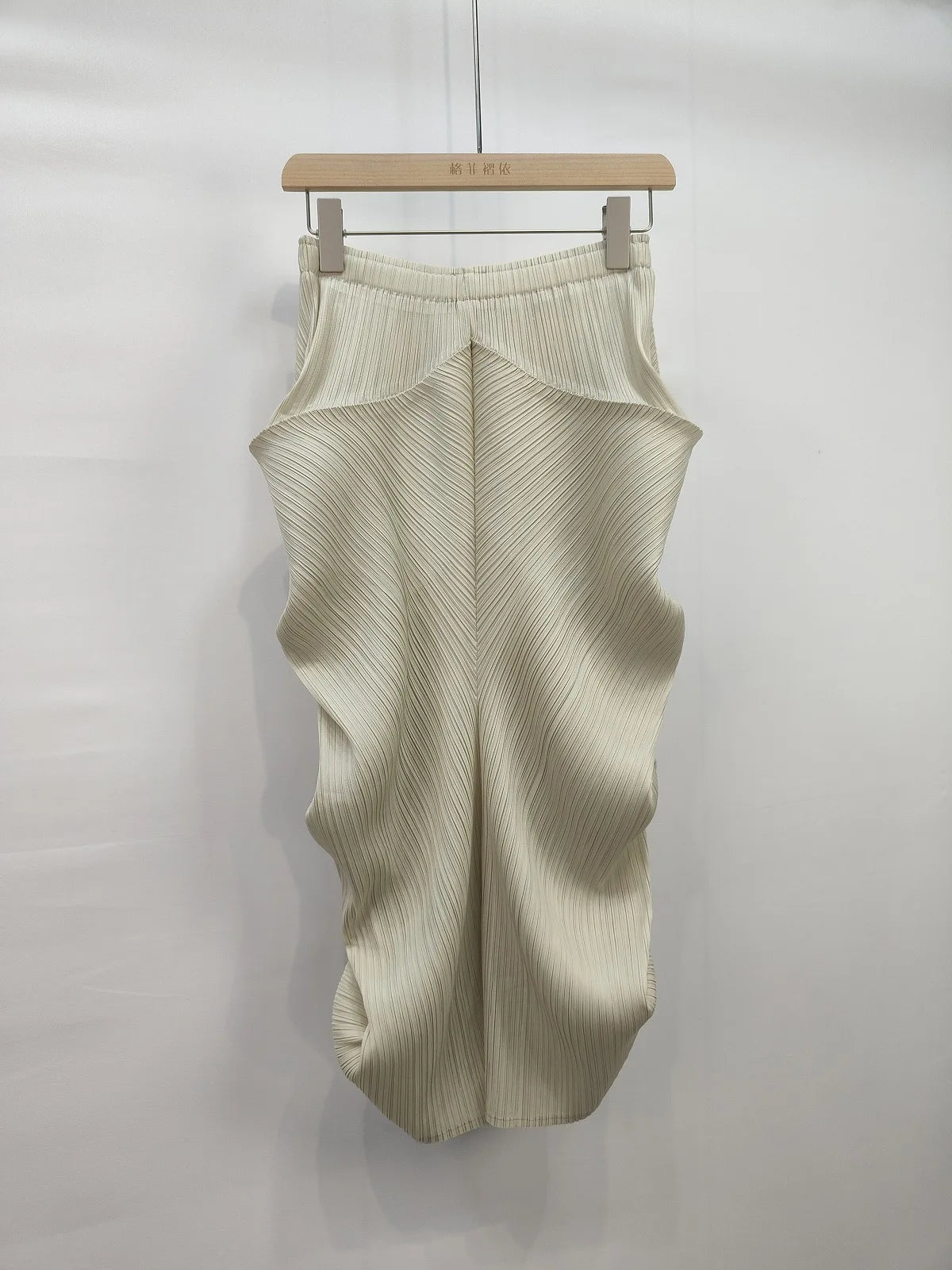 Jupe Plissée A-Line Femme – Taille Élastique, Coupe Ample & Irrégulière