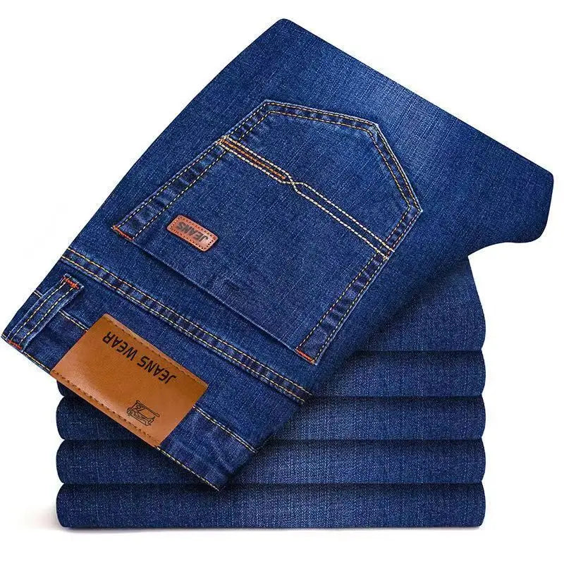 Jean Droit Homme Business Casual Style Coréen Stretch Confortable | 6 Coloris | Tailles 28-40