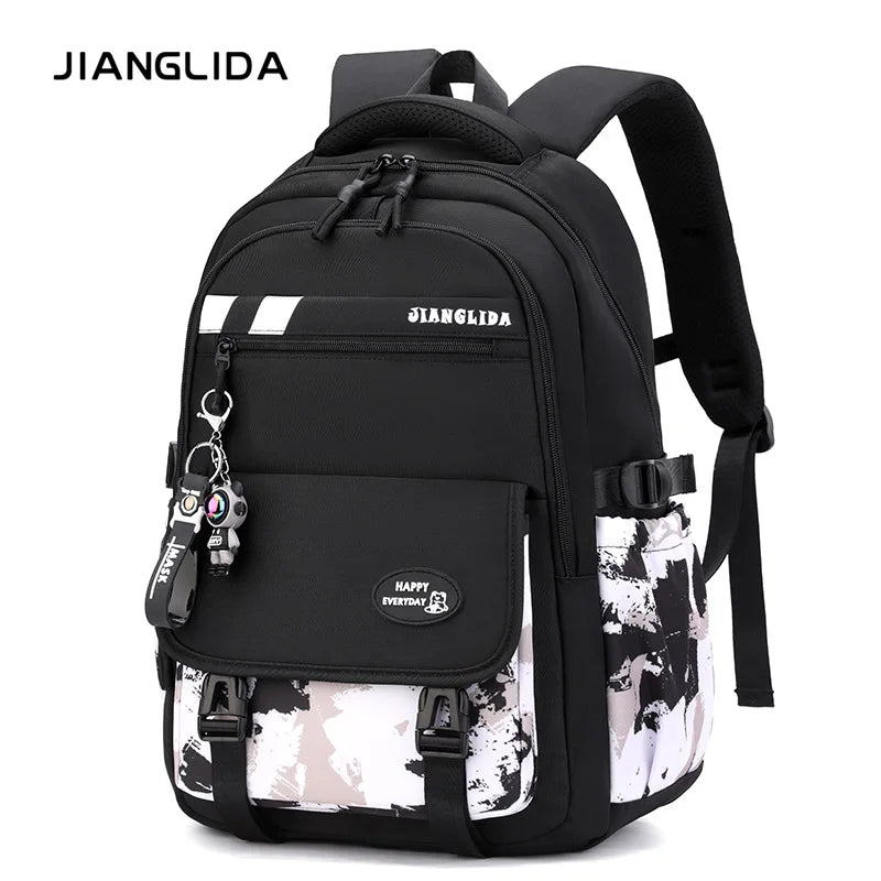 NEW Children School Bags Teenage Boys Kids Backpack Middle High School Students School Backpacks Outdoor Travel Book Bag Mochila