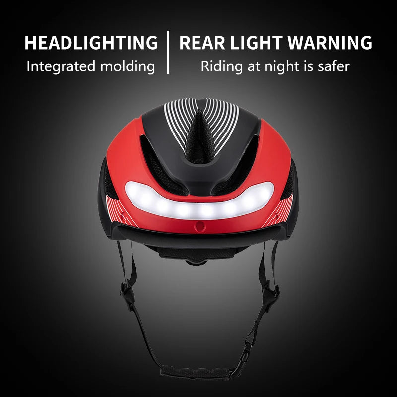 Casque Vélo LED Horntour HT-16 – Clignotants & Visière Magnétique