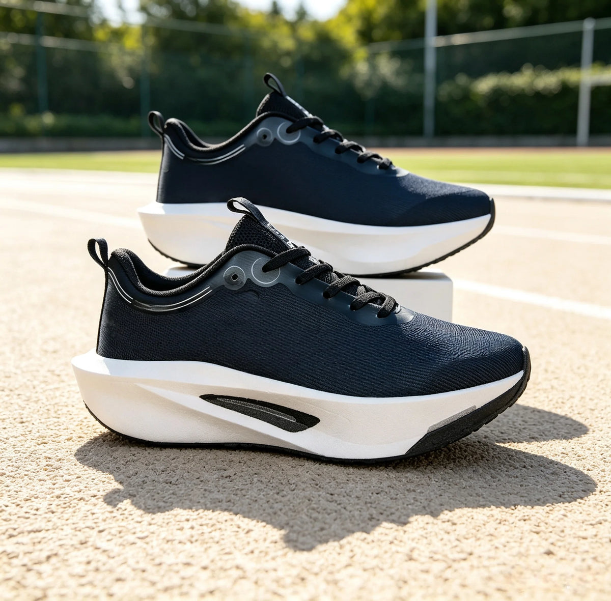 Chaussures Sport Carbone Color Block – Respirantes, Anti-Torsion | 5 Coloris
