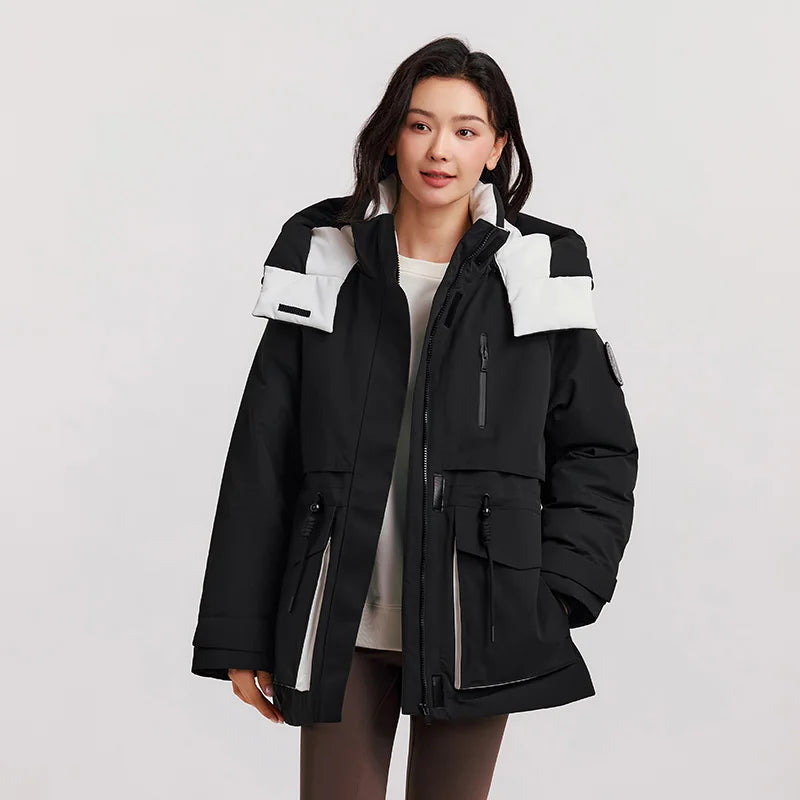 Doudoune Femme Semir Mi-Longue – Imperméable, Anti-taches, Hiver 2026