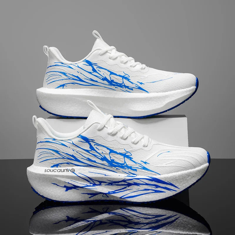 Chaussures de Running Marathon Homme/Femme – Légères, Respirantes & Antidérapantes