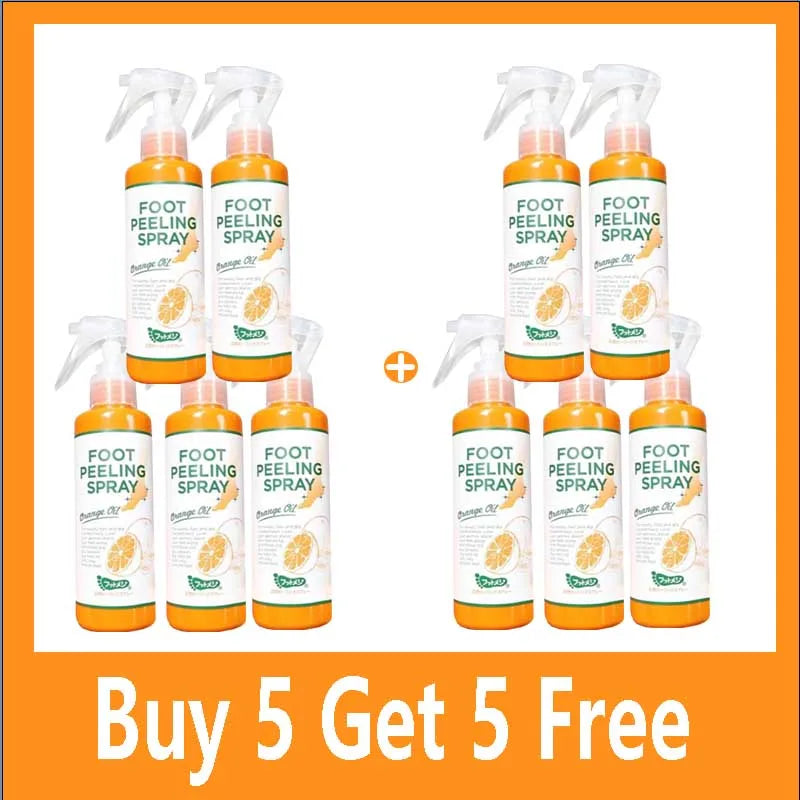 Spray Exfoliant Pied 110ml – Gommage & Élimination des Peaux Mortes