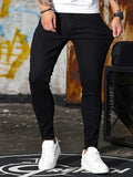 Men's Skinny Slim Jeans 3 Colors Street Style Hip-Hop Stretch Sizes 28-38
