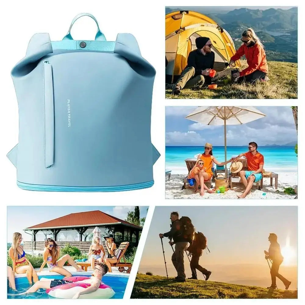 Women Dry And Wet Separation Travel Bags Gym Fitness Backpack Lightweight Waterproof Swim Yoga Sports with Shoe Compartment