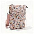 Versatile Print New Oil Painting Series 5-Layer Crossbody Phone Bag Rustic Fabric Women's Handbag Lightweight and Easy-to-Match