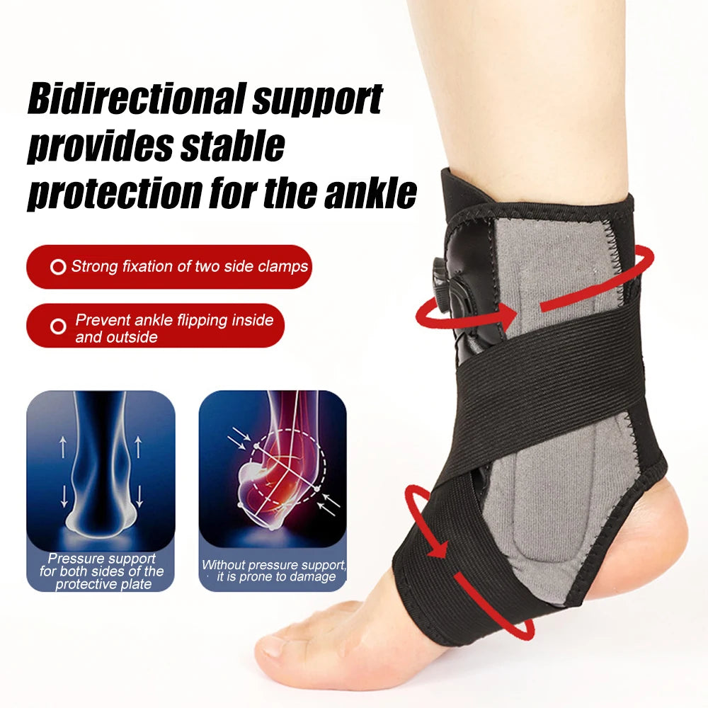 NEW Ankle Braces Bandage Straps Sports Safety Adjustable Ankle Support Protector Ankle Fracture Sprain Ligament Strain