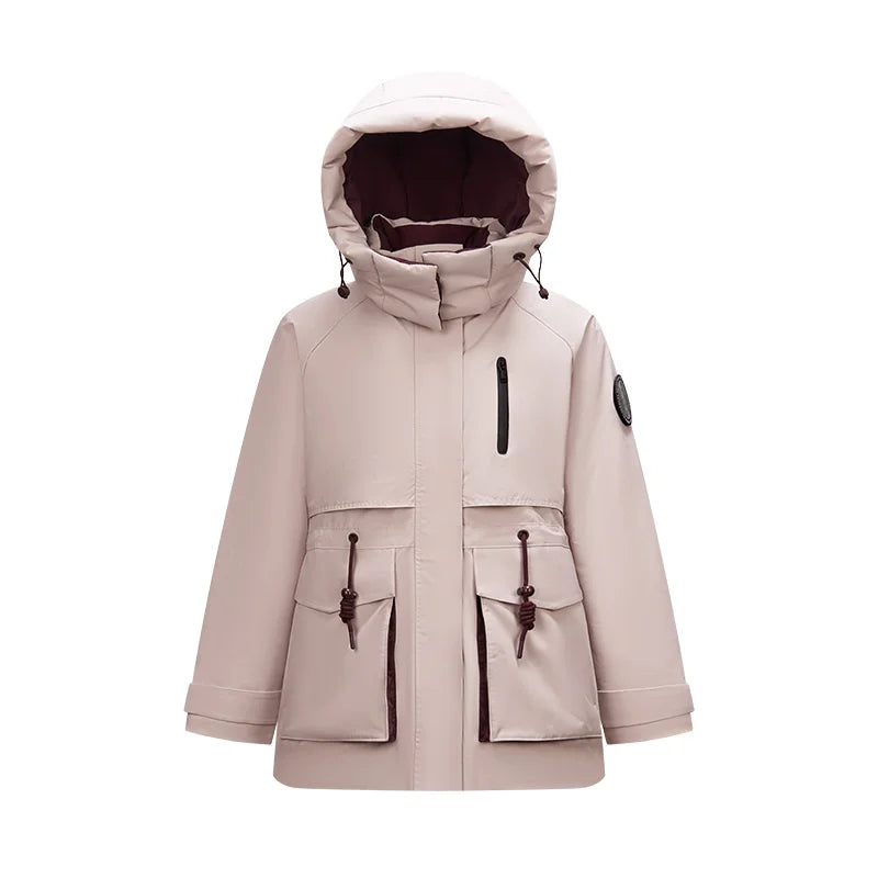 Doudoune Femme Semir Mi-Longue – Imperméable, Anti-taches, Hiver 2026