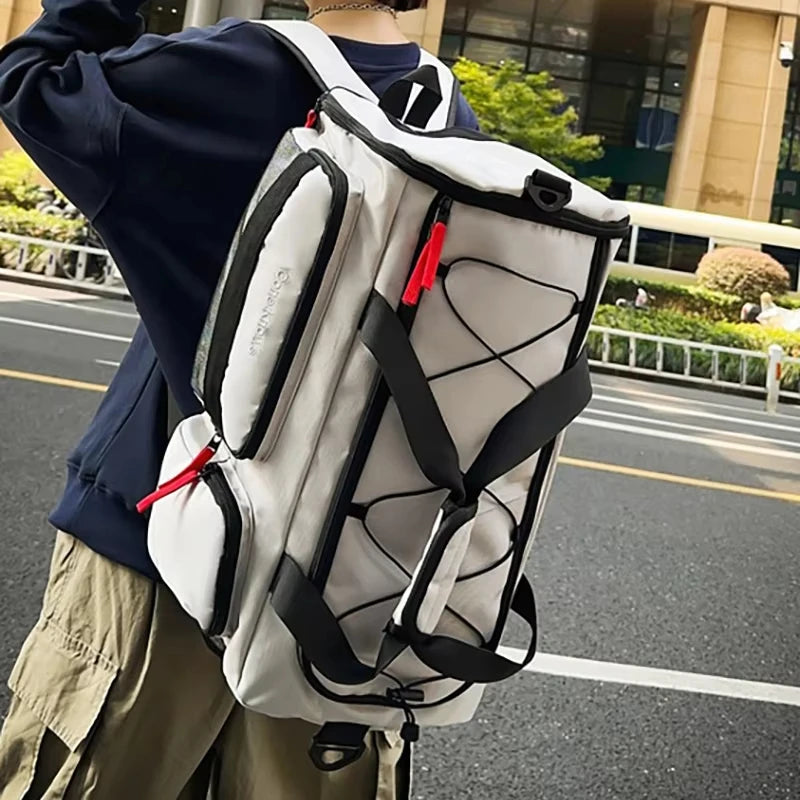 Yoga Travel Gym Backpack Luggage Bag for Women Men Fitness Training Dry Wet Shoes Pocket Outdoor Sports Swimming Daypack Bags