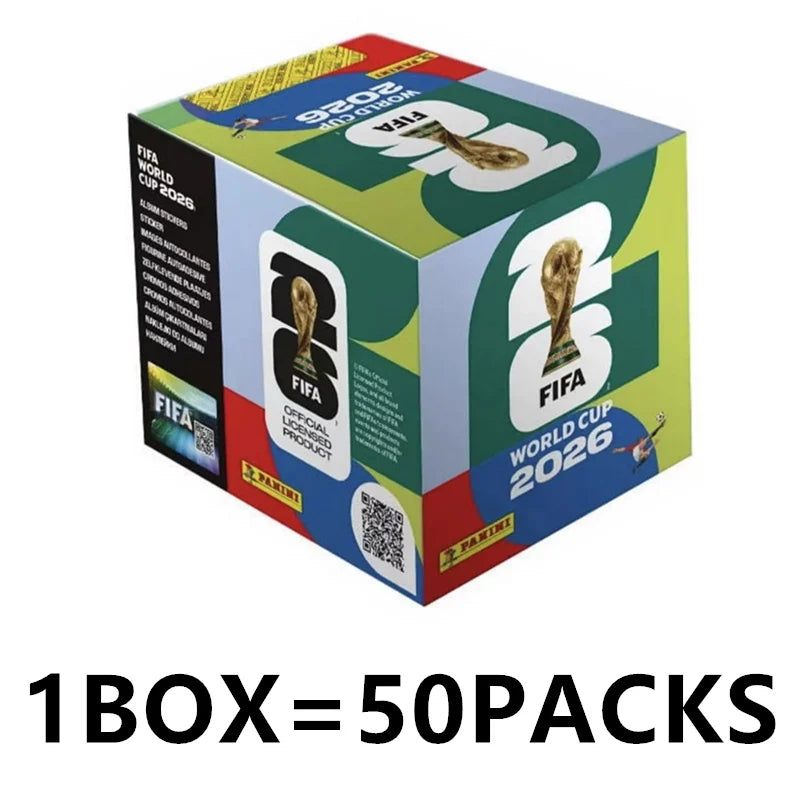 2026 Panini World Cup Sticker Pack Panini Soccer Card Panini Cards Soccer Memorabilia Collection Panini Football Cards Gift
