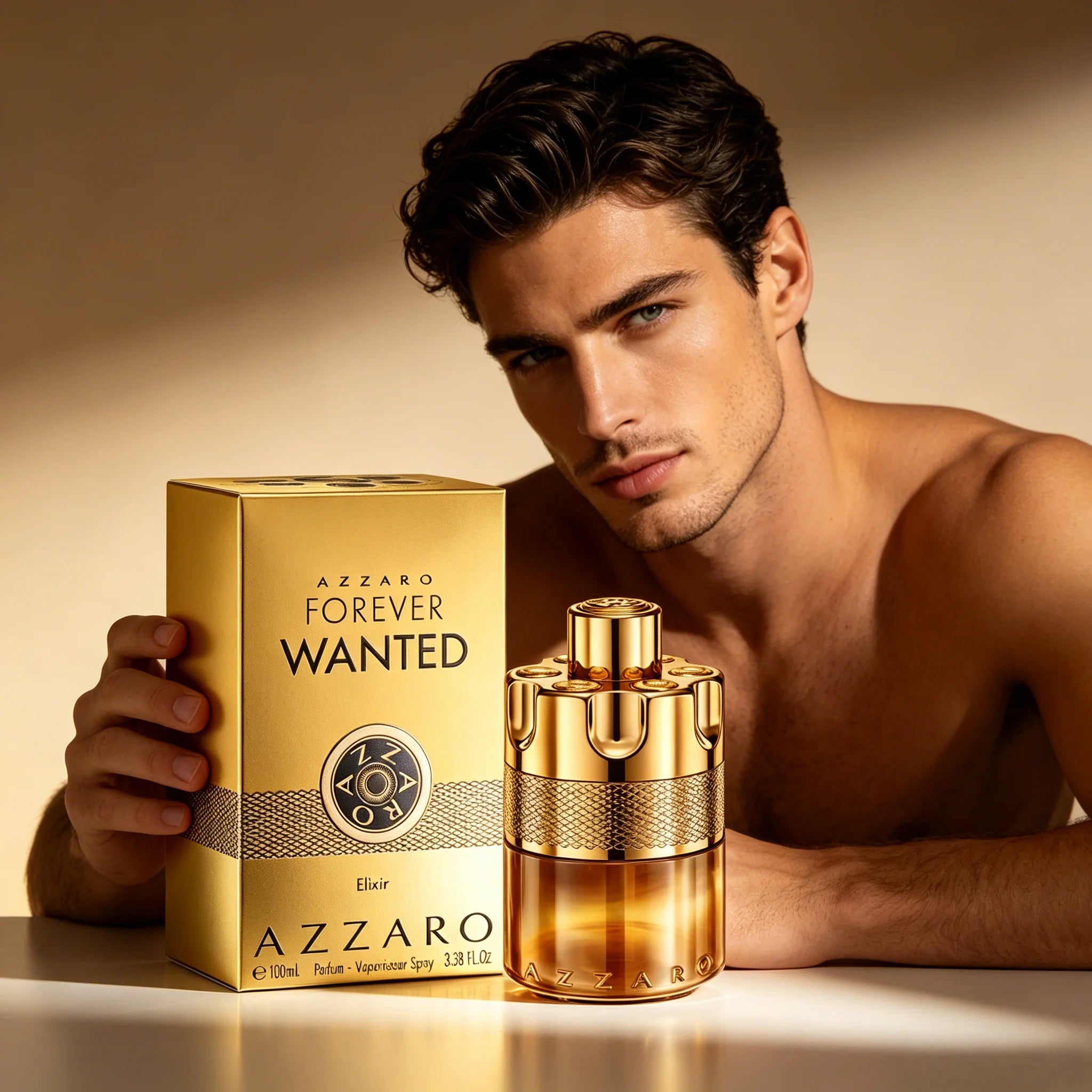 Azzaro Forever Wanted Elixir Homme 100ml – Cologne Oriental Framboise Cardamome Cuir