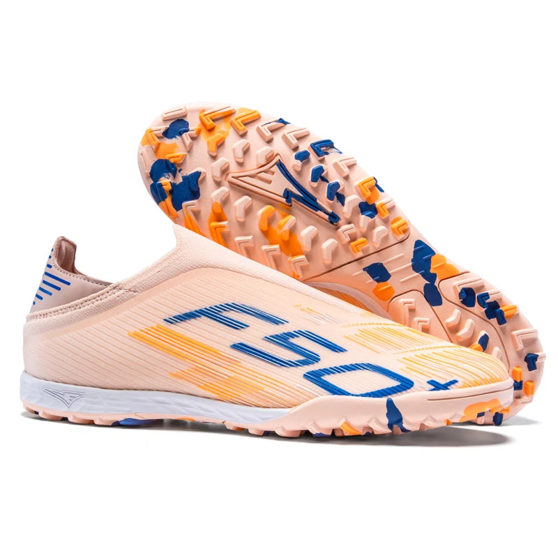 Chaussures de Football X2517 – Crampons Antidérapants Respirants pour Homme