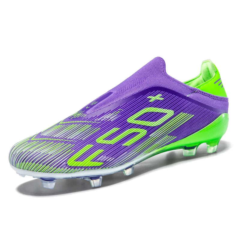 Chaussures de Football X2517 – Crampons Antidérapants Respirants pour Homme