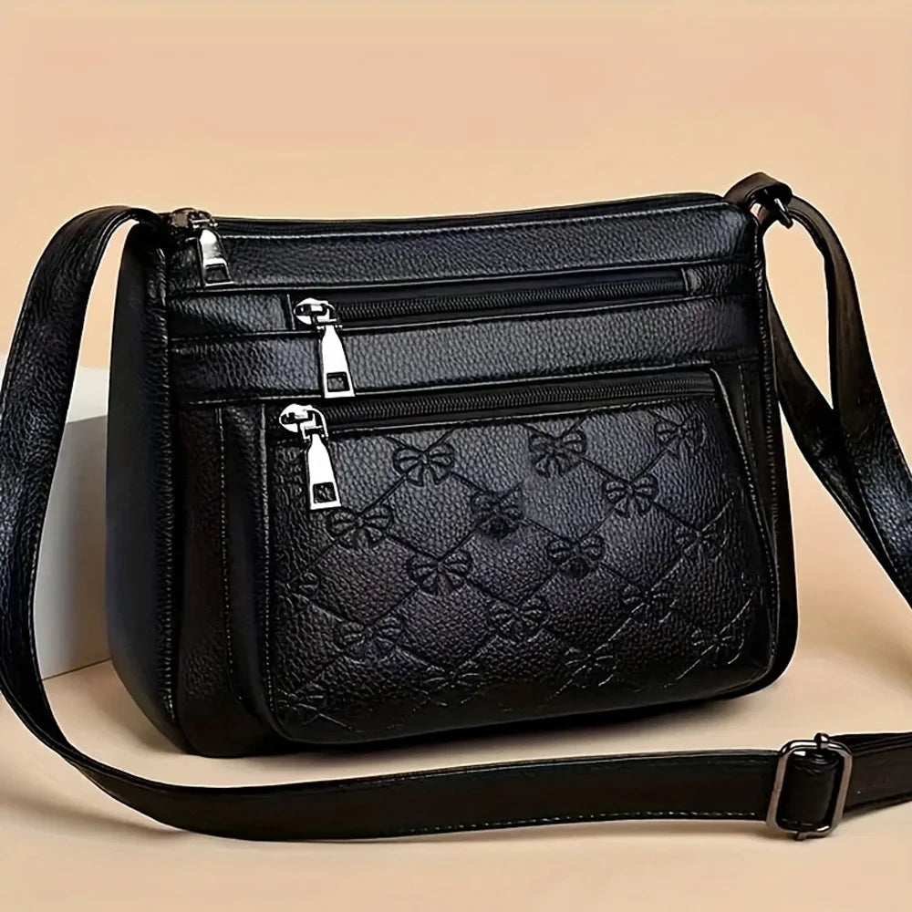 Sac à main femme HuoHuo – Cuir PU, grande capacité, bandoulière & épaule