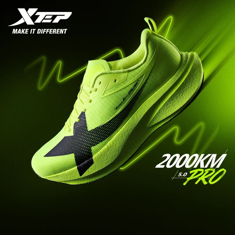 Chaussures de Running Professionnelles Xtep 2000KM 5.0 PRO – Amorti, Stabilité & Légèreté | 7 Coloris
