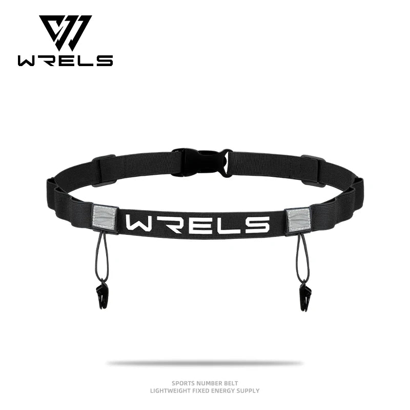 Ceinture Porte-Dossard Triathlon & Marathon WRELS – Unisexe, Réglable