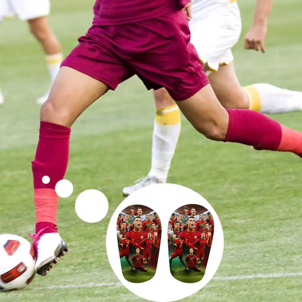 Paire de Mini Protège-tibias Football – Équipement de Protection & Collection Fans