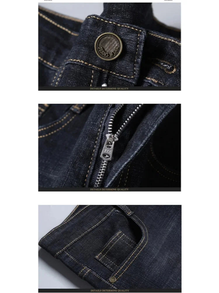Jean Slim Skinny Homme – Coupe Ajustée Casual Streetwear | 6 Coloris | Tailles 28-40