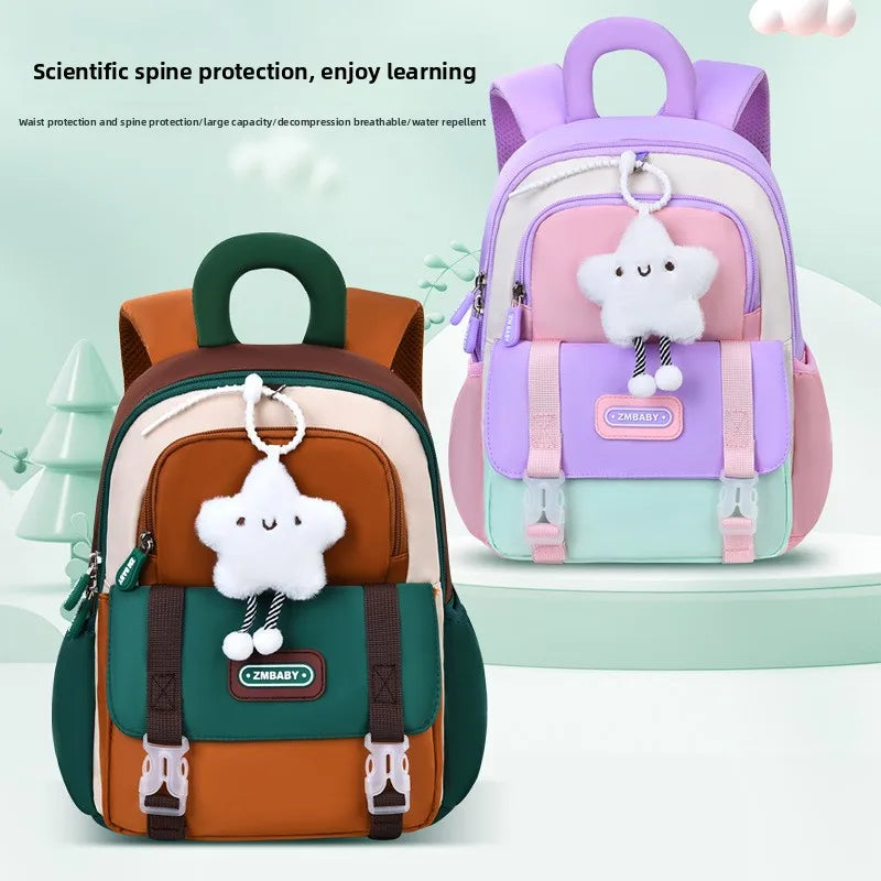 Sac à Dos Enfant Léger Imperméable Cartoon – 3-10 ans | Maternelle & Primaire | Coupe-Pluie