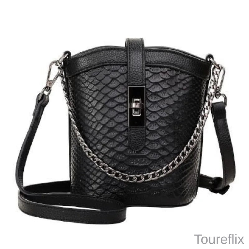 2023 New Genuine Leather Crossbody Bag Women's Small Bag Fashion Texture Crocodile Pattern Shoulder Bag Women's Handbag