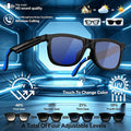 2026 Touch Color Changing Lens Smart Glasses AI translation Dual Microphone Noise Reduction Super Clear Sound Bluetooth Sunglass