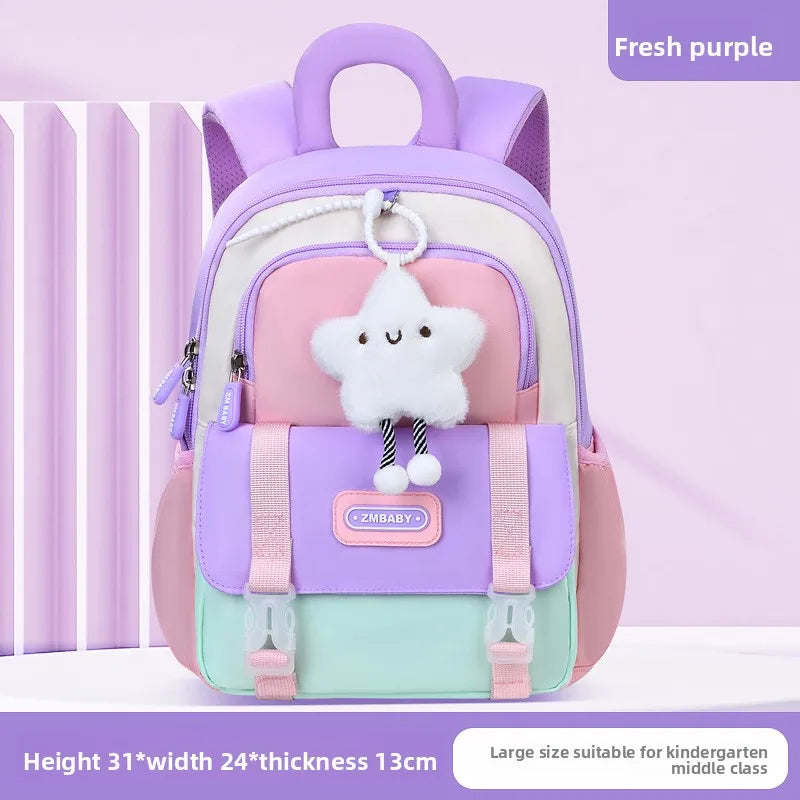 Sac à Dos Enfant Léger Imperméable Cartoon – 3-10 ans | Maternelle & Primaire | Coupe-Pluie