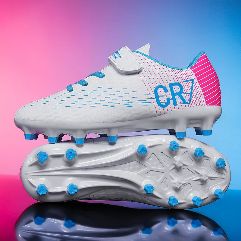 Chaussures de Football Enfant & Adulte – Crampons Légers Multi-Surfaces