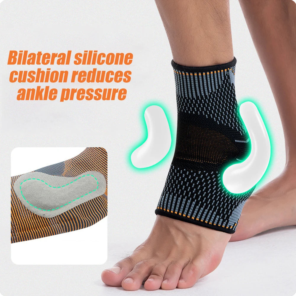 1PC Ankle Support Brace for Sports,Stabilizes Joints & Muscles,Aids Injury Healing & Pain Relief - Ideal for Football,Basketball