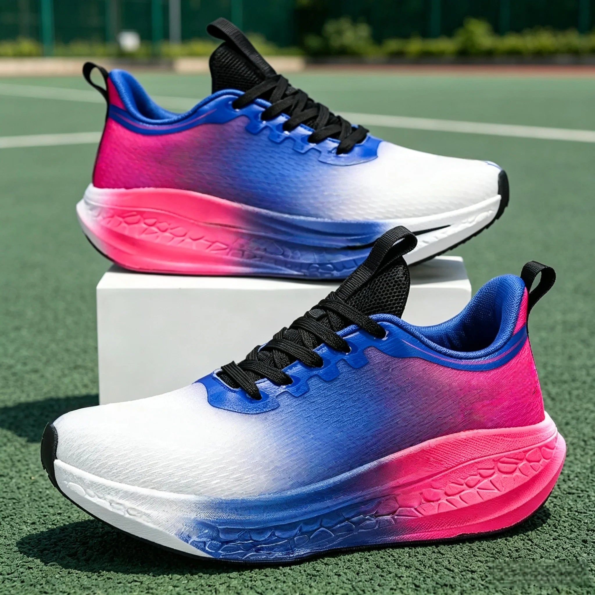 Chaussures de Sport à Plaque Carbone – Amorti Marathon, Anti-Torsion, Rebond Élastique | Unisexe