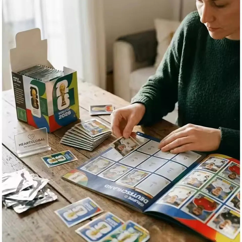 Stickers Panini Coupe du Monde 2026 – Pochettes & Album de Collection Football