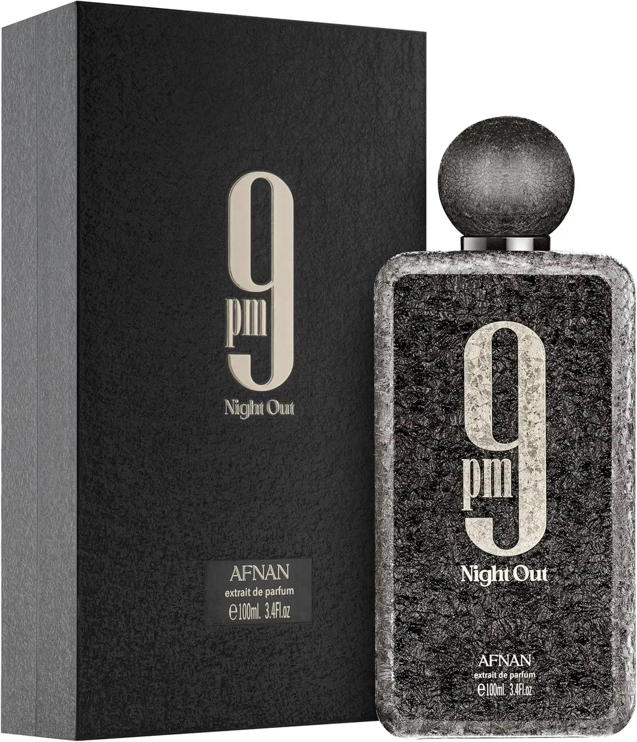 Afnan 9 PM Night Out – Extrait de Parfum 100 ml | Unisexe Chaud & Fruité