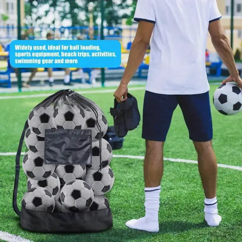 Sac de Sport Grande Capacité pour Ballon – Football, Basketball, Rangement Équipement Sportif