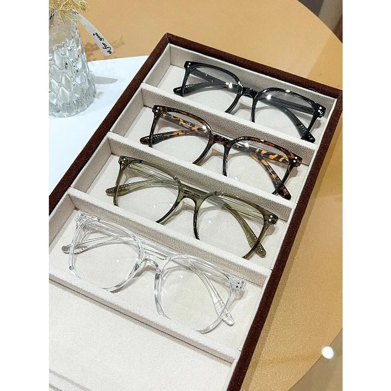 Lunettes de Soleil Carrées Style Rétro – Femme & Homme
