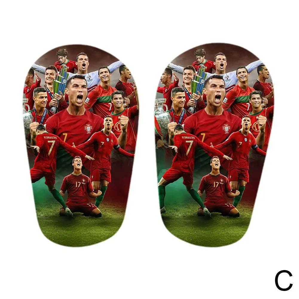 Paire de Mini Protège-tibias Football – Équipement de Protection & Collection Fans