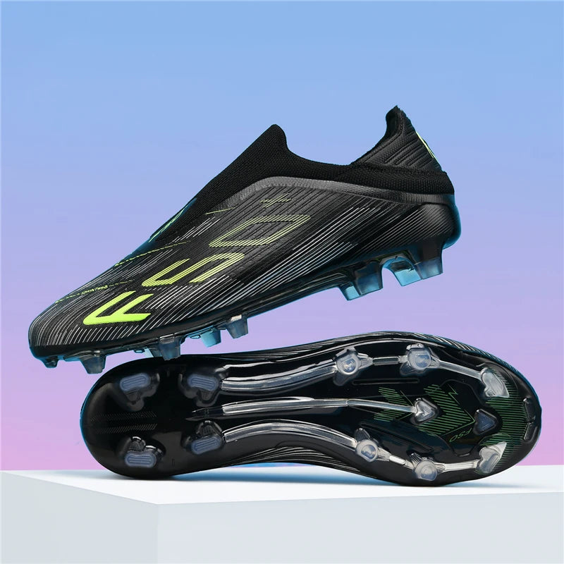 Chaussures de Football qztzx T29 – Crampons FG/TF, Légères & Respirantes, Homme/Mixte