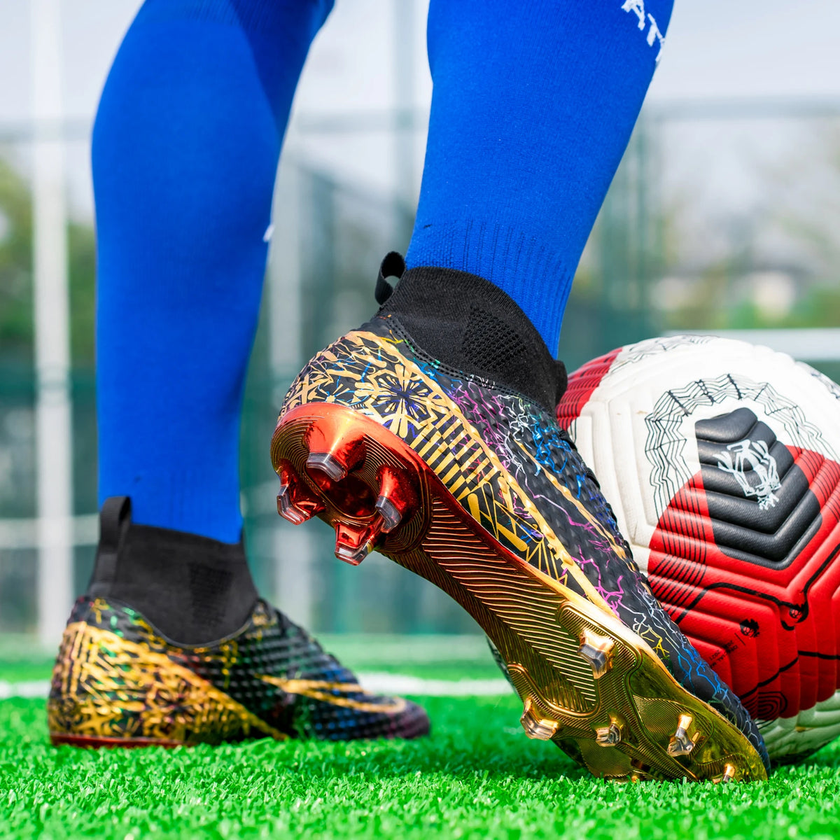 Chaussures de Football Trendise 909 – Crampons AG Professionnels, Imperméables, Adulte & Enfant