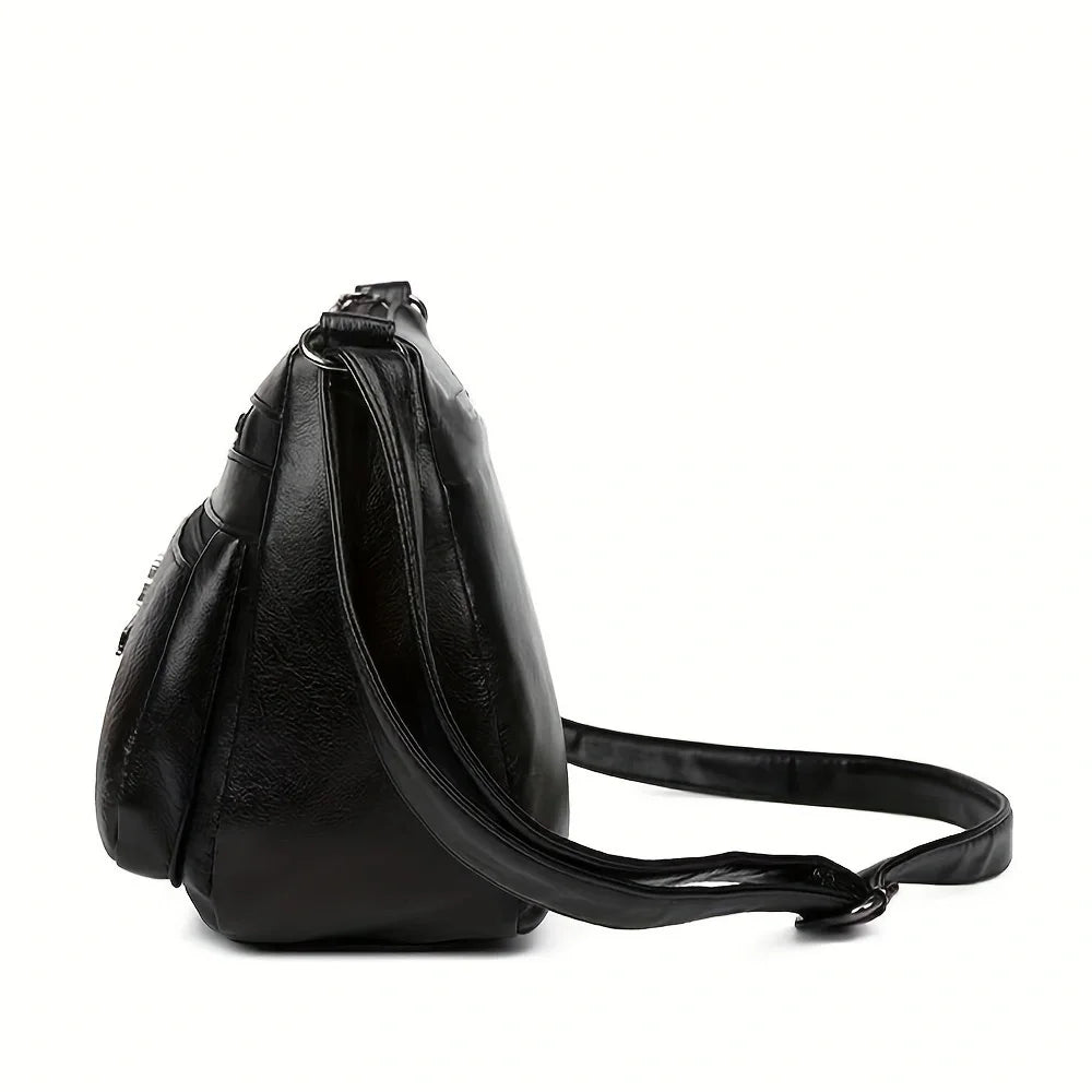 Sac à main femme HuoHuo – Cuir PU, grande capacité, bandoulière & épaule