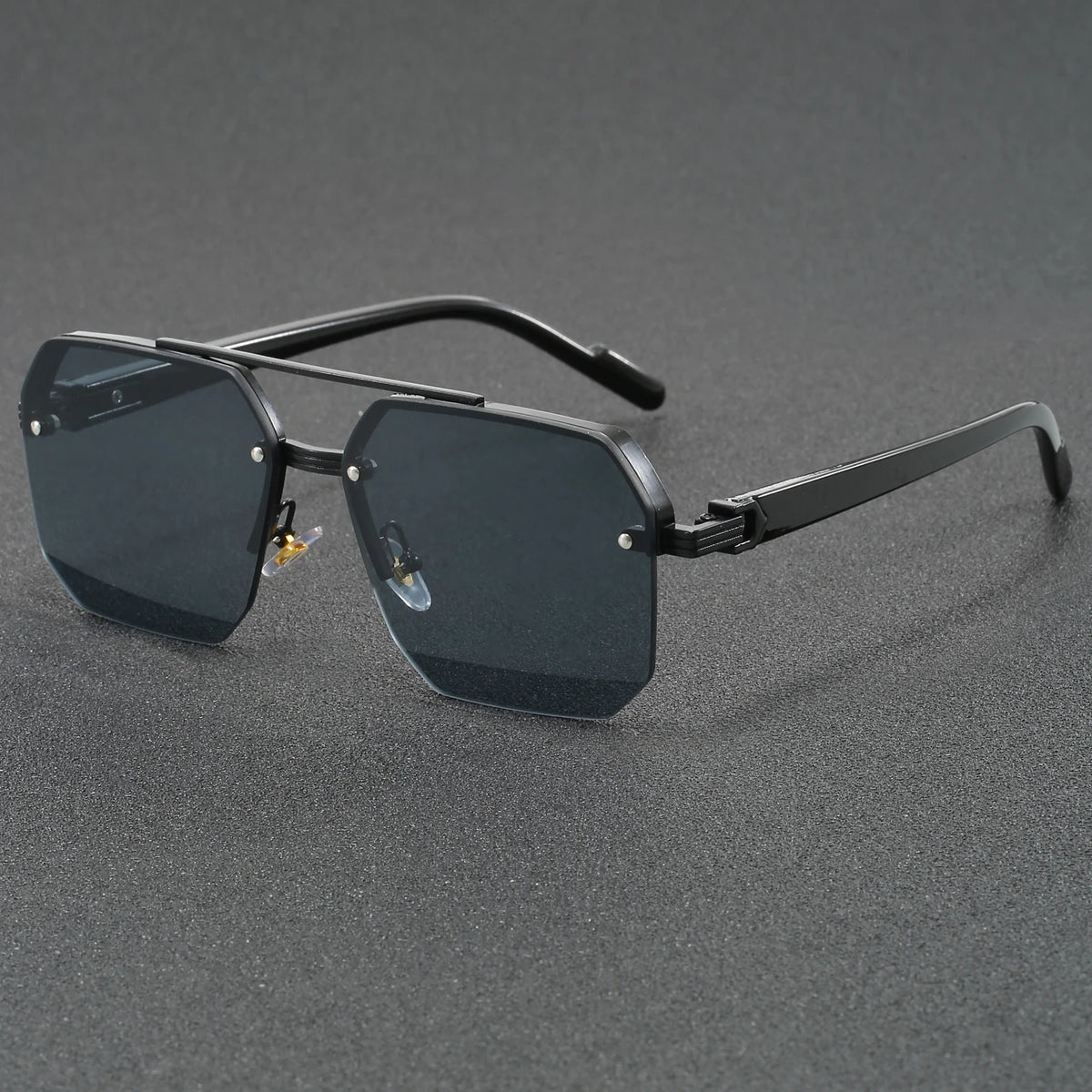 Lunettes de soleil rectangulaires homme ALCHITINO – Anti-reflets