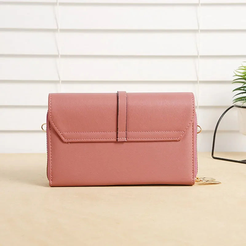 Mini Sac à Bandoulière Carré Femme — Style Rétro Tendance, PU, Multifonction